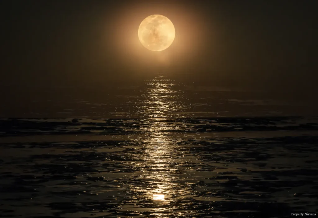 Staircase to the moon in Broome